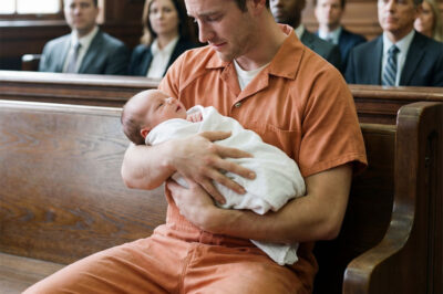 A Man Sentenced To Life Asked To Hold His Newborn Son For One Minute — A Baby’s Cry And A Small Mark Exposed A Powerful Lie In The Courtroom