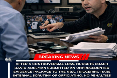 THIS JUST SHOOK THE NBA: REFEREE UNDER FIRE AFTER NUGGETS COACH DROPS 150GB OF EVIDENCE AND FORCES LEAGUE INTO EMERGENCY TALKS