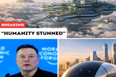 HUMANITY STUNNED: Elon Musk Reportedly Reveals Vision for a Giant Flying City — Powered by the Sun, Feeding Thousands, and Redefining Life Above the Ground