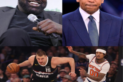 “SIT DOWN. AND SHUT UP, STEPHEN A.” — SHAQ SHUTS DOWN THE STUDIO AFTER A GAME THAT ‘PEOPLE CLEARLY MISREAD’