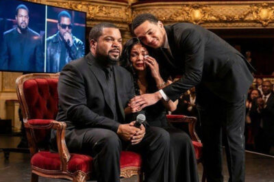 A SPECIAL MOMENT: Last night, Ice Cube and his wife, Kimberly Woodruff, sat quietly in the audience as their son, Darrell Jackson Jr., stepped onto the stage and delivered a deeply emotional performance
