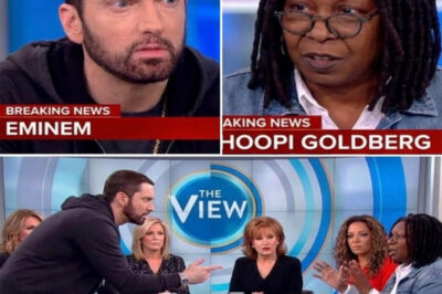 Eminem clashed with The View live, defied attempts to silence him, delivered a mic-drop truth, walked off set, and left the studio and nation stunned.