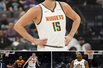 Nikola Jokić stunned after a nightmare five minutes against Donovan Mitchell, a moment that exposed a weakness in Nikola Jokić