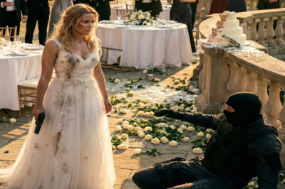 Everyone at the Harrison estate looked at me like I was a mistake in a white dress—until the lights died and a masked man screamed, “On the ground! NOW!” Daniel grabbed my hand. “Sarah, don’t do anything—please.” Then a gunman yanked my arm, ripping my sleeve, and something inside me clicked. I whispered, “You just made the worst decision of your life.” Three seconds later, he was down… and every eye turned to me.