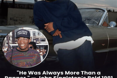 “He Was Always More Than a Rapper.” — John Singleton’s Bold 1991 Casting Choice Proved Ice Cube Was a $57M Box Office Genius—Studio Execs Couldn’t Look Away.