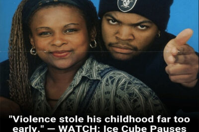 “Violence stole his childhood far too early.” — WATCH: Ice Cube Pauses Show For “Dead Homiez”—His Grief Over His 22-Year-Old Sister Made Dre Bow Down.