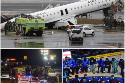 A Night of Fire and Silence at LaGuardia: Inside the Air Canada Collision That Shook America and the Emotional Revelation That Deepened the Tragedy
