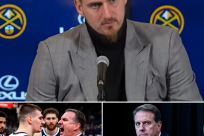 Michael Malone publicly criticized Nikola Jokic, but was immediately shocked when Nikola Jokic bluntly responded