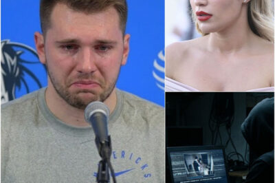 BREAKING NEWS: “THE SACRIFICIAL LAMB” — Luka Dončić held a press conference to publicly apologize to Anamaria Goltes and her family. BUT a mysterious third party has released a 3-minute home surveillance video from Luka’s house, exposing the hidden truth about their private life — leaving both Luka and Anamaria suddenly speechless as long-buried secrets come to light.
