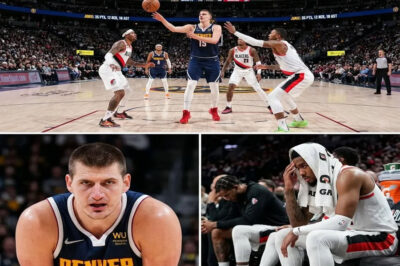 Jokic’s 35th Triple-Double Demolishes Blazers: Nuggets Title Threat or Blazers Tanking?