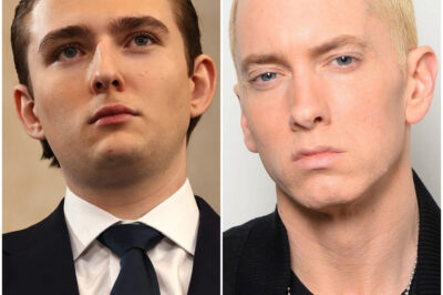 Barron Trump Mocked Eminem’s Education – 47 Seconds Later, Eminem Left the Entire Room in Absolute Silence