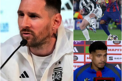 “BARCA WERE LUCKY — I’M SURE THEY DIDN’T DESERVE THAT WIN…” – Lionel Messi shared his thoughts after watching the match between FC Barcelona and Newcastle United.