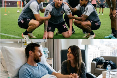 Panic spread throughout Inter Miami’s training center as players and medical staff witnessed star forward Lionel Messi suddenly collapse during a recent training session.
