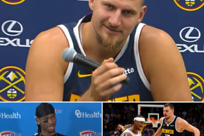 Shai Gilgeous-Alexander caused a stir in the NBA with his mocking remark aimed at Nikola Jokic after learning he was officially in the MVP race