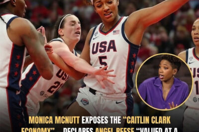 “BREAKING NEWS: MONICA McNUTT EXPOSES THE “CAITLIN CLARK ECONOMY” — DECLARES ANGEL REESE “WORTH A BILLION AND A LEAGUE BUILT AROUND HER”