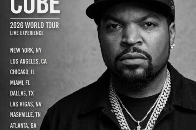 BREAKING NEWS: Ice Cube Announces His 2026 World Tour-A Powerful Return to the Global Stage