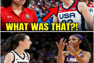 The Unseen Tension: How a Viral Snub and On-Court Friction Between Caitlin Clark and Angel Reese is Testing Team USA