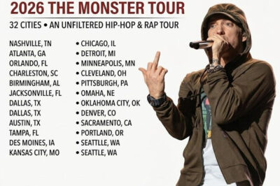 BREAKING NEWS: Eminem Anпounces 2026 “The Monster Tour”