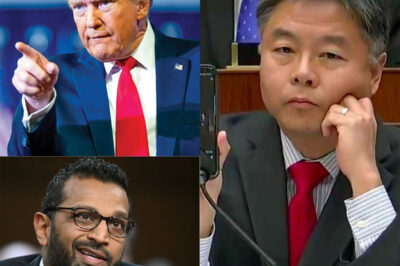 Ted Lieu Plays Secret Recording Allegedly Linked to Donald Trump—Kash Patel Left Speechless for 38 Seconds
