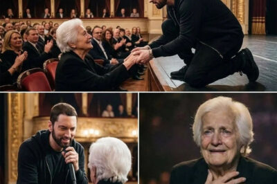 Eminem Pauses a Packed Arena for One Grandmother — A Quiet Moment That Moved Thousands