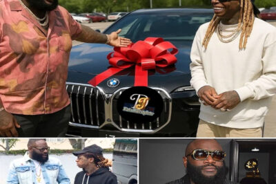 EXCLUSIVE: Rick Ross SHOCKS Fans with $150K BMW i7 and Fully Decked-Out Private Jet — But Lil Wayne Still Can’t Drive or Fly?! What Happens Next Will Leave You Speechless!Over 3 MILLION fans are buzzing about Rick Ross’ latest jaw-dropping moves! First, the rapper shocked everyone with a $150K BMW i7, followed by an insane private jet decked out like a mansion in the skies!But here’s the twist — while Ross is living the high life, Lil Wayne still can’t drive OR fly! Who’s really pulling the strings behind the wheel and the skies in this wild gift saga? The drama has everyone on edge, and what happens next will leave you questioning everything! Click to read why social media is EXPLODING right now
