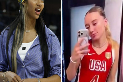 Angel Reese Hilariously Calls Out Paige Bueckers Over Viral “Bathroom Thirst Trap” Selfie During Team USA Trip, Asking “Who Is This For?” While Teammates Like Caitlin Clark React and Fans Point to Her Relationship With Azzi Fudd