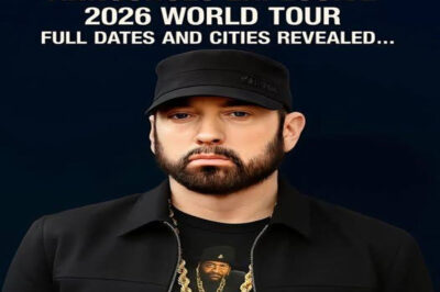 Shockwaves Across the Globe: Eminem Unleashes Her Explosive 2026 World Tour!