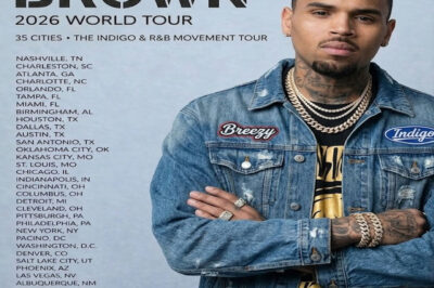 Chris Brown’s 2026 World Tour Announcement Sends Fans Into a Frenzy
