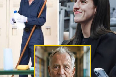 Caitlin Clark Discovers Her High School Janitor Still Working at 80 – Her Next Move Stuns Everyone