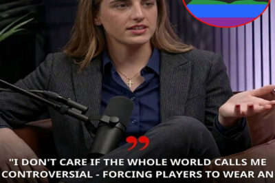 BREAKING NEWS: Caitlin Clark has sparked a firestorm of controversy with a blunt statement that has divided fans nationwide — calling the mandatory wearing of LGBT armbands a “political charade” and declaring she plays for her team, not for any movement…
