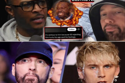 “He Was Never Ready for Eminem” — T.I. Says 50 Cent Hurt MGK’s Pride as Eminem Completely Destroys Him, Leaving the Rap World Buzzing