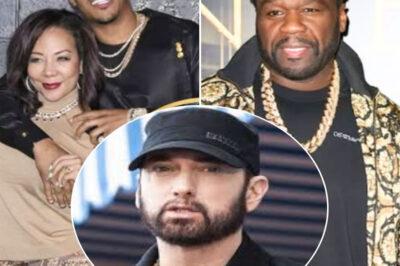 50 Cent’s Explosive Attack on Tiny Harris Sparks Eminem’s Fierce Intervention — Marshall Mathers Issues a Chilling Warning That Shook Everyone Around Him! When 50 Cent launched a verbal assault on Tiny Harris, he didn’t expect Eminem to step in. Marshall Mathers, known for his unflinching loyalty and no-nonsense stance on family, delivered a warning so intense it sent shockwaves through the music world. This isn’t just drama — it’s a high-stakes showdown where respect, honor, and legacy collide. The message was clear: some lines should never be crossed.