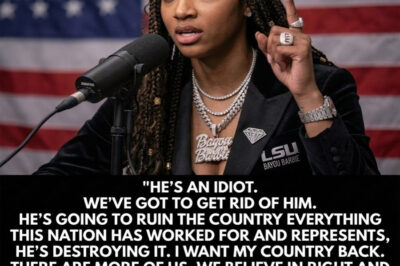 “Legendary athlete Angel Reese recently joined Nicolle Wallace for a powerful and deeply emotional conversation — and she didn’t mince words about Donald Trump’s impact on the country. Visibly moved at times, Reese delivered a stark warning, saying Trump would “never leave” office unless Americans “get rid of him,” and passionately declaring,….