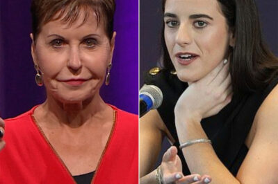 DROP BOMBSHELL: JOYCE MEYER CONFRONTS CAITLIN CLARK ON STAGE — HER 7-WORD REPLY LEFT THE ROOM IN SILENCE