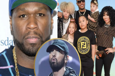 Eminem Strikes Back: King Harris’ Mock of 50 Cent’s Mother Triggers Deadly Rap Feud — Entire Family Blacklisted!