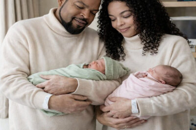 BREAKING: Ice Cube and his wife, Kimberly Woodruff, have just dropped a DOUBLE BOMBSHELL baby announcement- welcoming twin babies – and it’s the TWINS’ NAMES