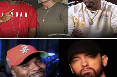 Math Hoffa unexpectedly pulled Eminem and Jay-Z into the same imagined Verzuz showdown — and with just one take, he sparked a wave of debate. What began as a discussion over who could survive a battle with Busta Rhymes quickly climbed to the very top tier of rap, with some of the biggest names in the genre thrown into the mix.