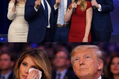 A FAMILY MOMENT NO ONE EXPECTED: ALL FIVE TRUMP CHILDREN SHARE THE STAGE