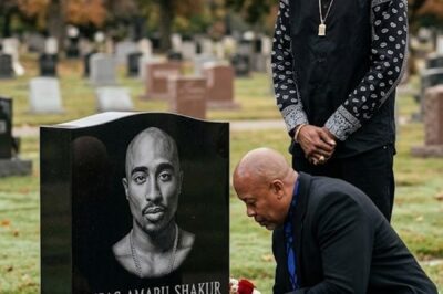 “NO CAMERAS. NO CROWD. JUST THE WIND” – Snoop Dogg & Dr. Dre’s Quiet Tribute to Tupac Shakur Revealed