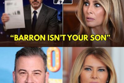 INTENSE LATE-NIGHT MOMENT: Melania Trump Defends Herself on Live TV — Then Jimmy Kimmel Delivers a Comeback That Completely Changes the Room