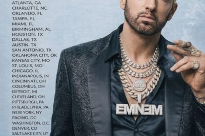 Eminem Announces 2026 World Tour: A Powerful Return of One of Hip- Hop’s Most Influential Voices