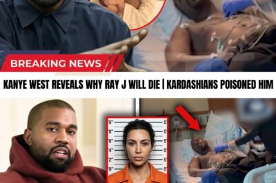 “Flee the country before it’s too late!” Kanye West just dropped a NUCLEAR bomb regarding Ray J’s deteriorating health! With Ray J’s heart functioning at only 25%, the timing of these allegations is sending shockwaves through Hollywood…