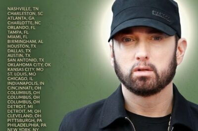 BREAKING NEWS: Eminem Announces His 2026 World Tour – A Legendary Return to the Global Stage