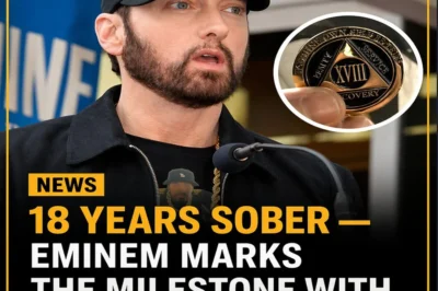 Eminem marks 18 years of sobriety today