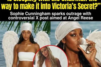 Shocking news: “Is sleeping with the chairman the way to make it into Victoria’s Secret?” — Sophie Cunningham sparks outrage with controversial X post aimed at Angel Reese