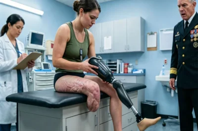 “They Told the World I Lost My Leg in Combat—Then a SEAL Admiral Learned What I Really Cut Off to Save Him”