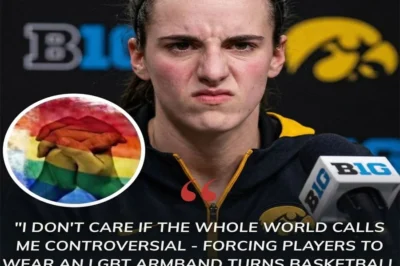 BREAKING NEWS: Caitlin Clark has ignited a nationwide firestorm after delivering a blunt statement that’s sharply divided fans across the country-calling the mandatory wearing of LGBT armbands a “political charade” and making it clear she plays for her team, not for any movement…
