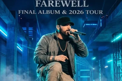 EMINEM Announces Final World Tour in 2026 A Farewell That Will Echo Around the World