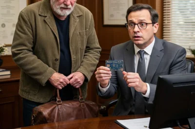 My Daughter Threw Me Out at Sixty-Eight With One Suitcase. Three Hours Later, a Banker Turned His Screen and Asked, “Sir… Do You Know You’re Rich?”