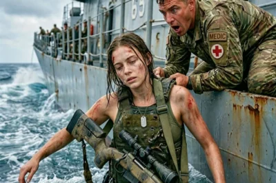 “I Drifted Alone in the Pacific for 72 Hours—Then the SEAL Team Opened My File”